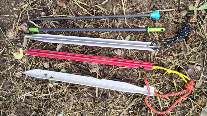 These Stakes Weigh Two Grams Each. But Will They Hold Your Tent Down?