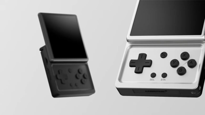 ANBERNIC’s swiveling Android handheld is arriving sooner than you think