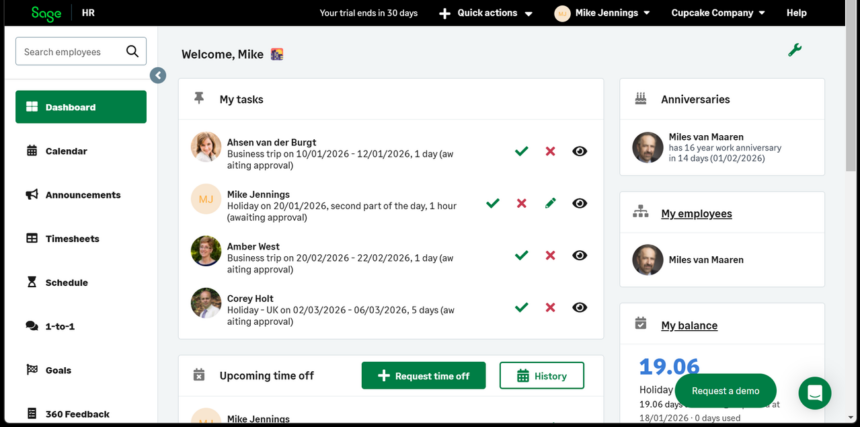 Sage HR software review