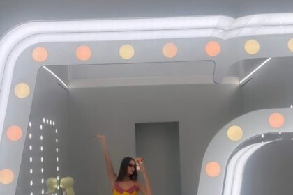 Hailey Bieber Clocks a Winning Vintage Color Combo at Coachella 2026