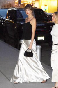 Taylor Swift Takes Carolyn Bessette-Kennedy-Core for a Test Drive