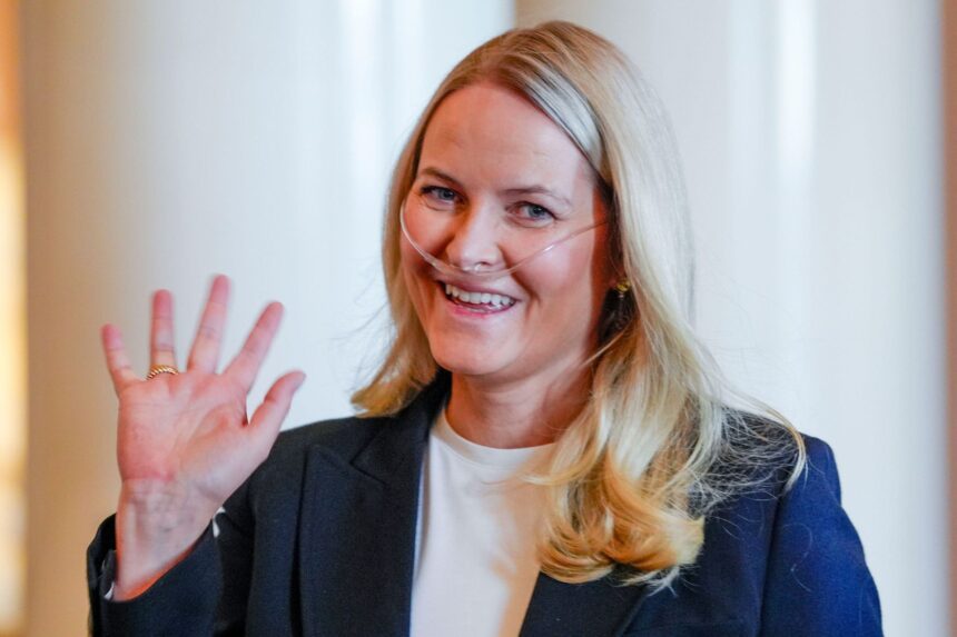 Crown Princess Mette-Marit of Norway Reappears—With an Oxygen Machine
