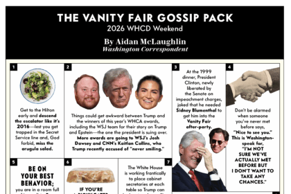 The 2026 White House Correspondents’ Dinner Gossip Pack
