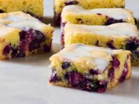 The Only Dessert My Friends Beg Me For: My Lemon Blueberry Bars