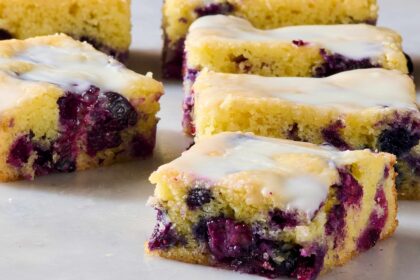 The Only Dessert My Friends Beg Me For: My Lemon Blueberry Bars