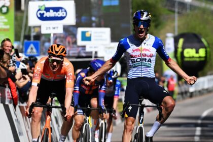 ‘I’m living my best love story’ – Giulio Pellizzari dedicates victory to his girlfriend’s late father after Tour of the Alps stage 2