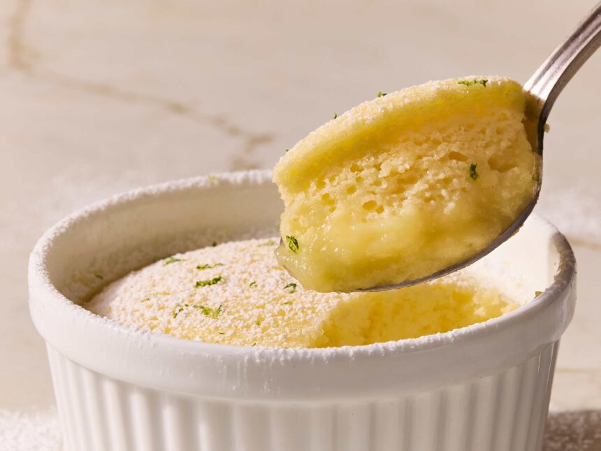 The Key Lime Pudding Cake All My Friends Call “Dangerously Delicious”