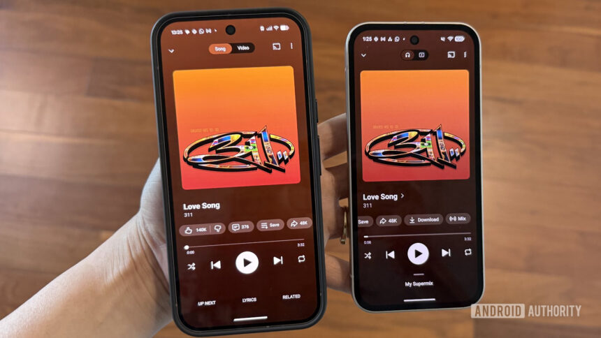 Google just can’t stop tweaking YouTube Music’s Now Playing screen
