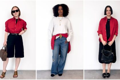 3 Styles at Work: The Red Shirt, Courtesy of Comme Si