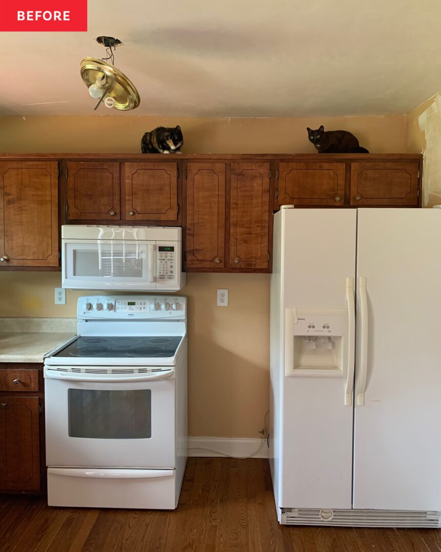 A Dated ’80s Kitchen Gets a Floor-to-Ceiling Renovation for Only ,000