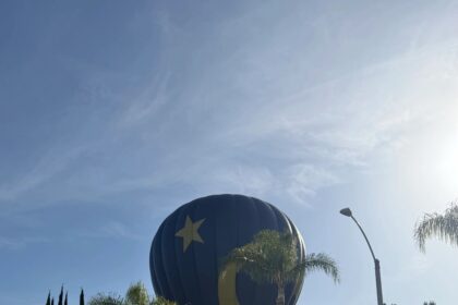 A Hot-Air Balloon Landed in a California Backyard. The Owner Says It’s a ‘Very Rare’ Event