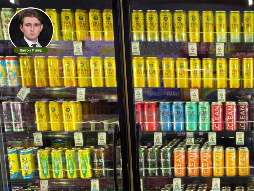 Barron Trump’s New Beverage Brand Hasn’t Even Launched, and It’s Already Causing Drama