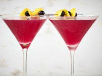 Lemon-Blueberry Martini Is the Spring Vodka Cocktail of Your Dreams
