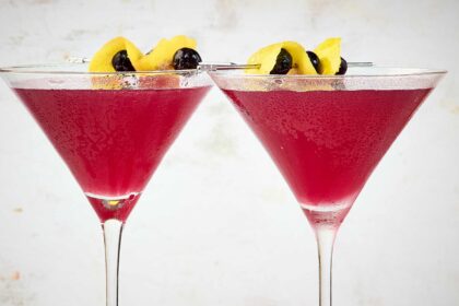 Lemon-Blueberry Martini Is the Spring Vodka Cocktail of Your Dreams