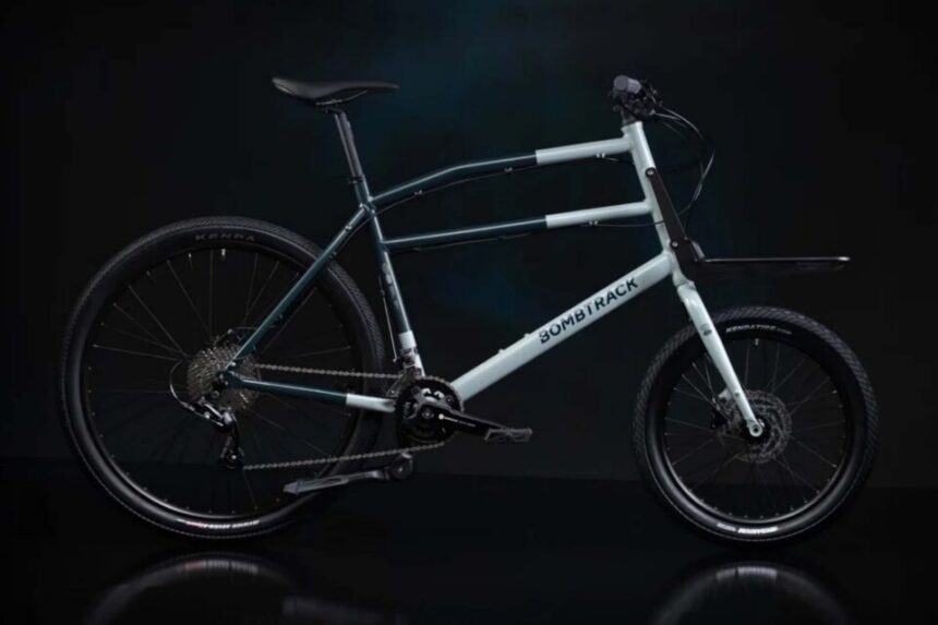 The Bombtrack Munroe Cargo has an Integrated Front Rack