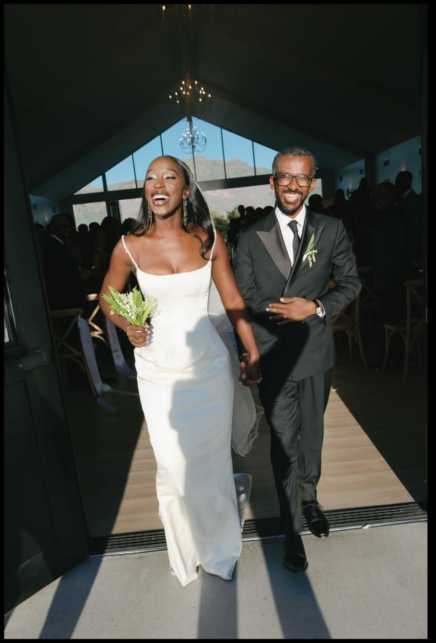 The Bride and Groom Held Two African Ceremonies—and a Sunny Sunday Wedding—in the Arizona Desert
