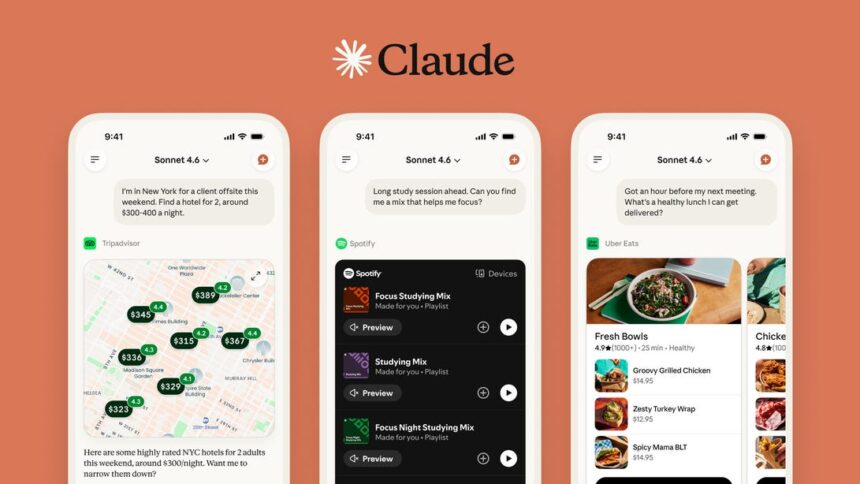 Claude Can Connect to More Apps You Use Every Day
