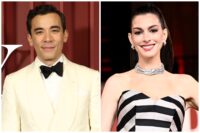 ‘The Devil Wears Prada 2’: Anne Hathaway and Conrad Ricamora Joke Around in Set Photos After His Roommate Role Got Cut From Sequel