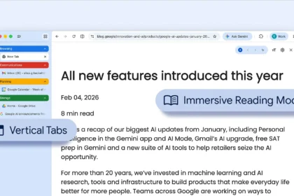 Google Chrome now has vertical tabs, and you should give them a try
