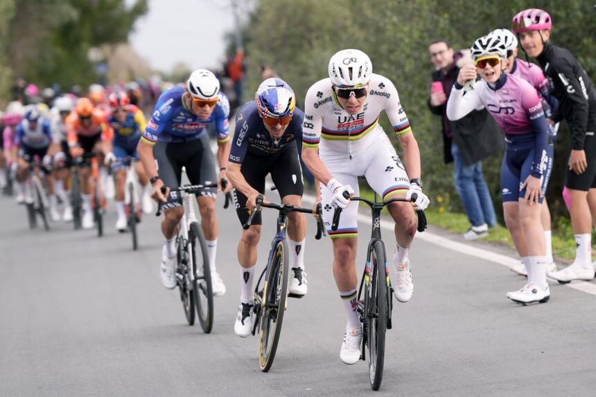 ‘It takes away all hope, that’s how big the difference is’ – Tadej Pogačar’s riding is beyond demotivating, says Classics rival