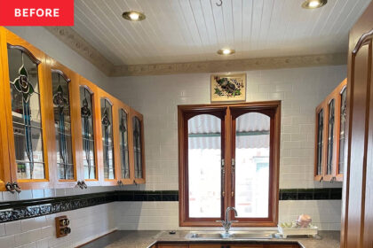 A Couple Transformed Their “Lifeless” 1980s Kitchen into a Colorful Oasis