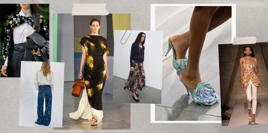 How to Style Floral Dresses, Skirts, and More—As Seen on the Spring Runways