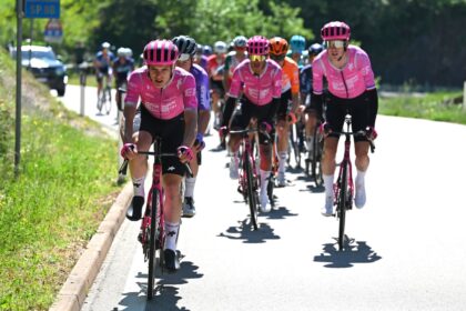 ‘It’s where I want to end up… where I want to be’ – young British rider on his taste of the WorldTour high life at this week’s Tour of the Alps