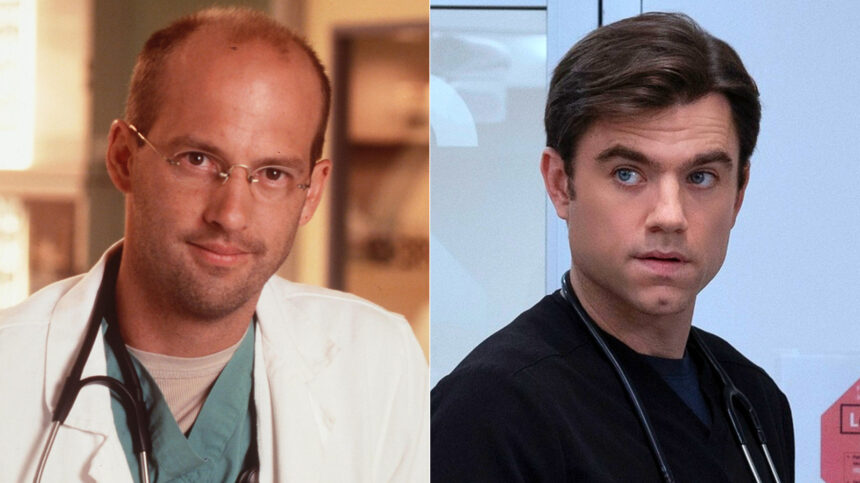 The Pitt/ER Crossover You Didn’t Know You Needed: Patrick Ball Meets Anthony Edwards (See Photo)