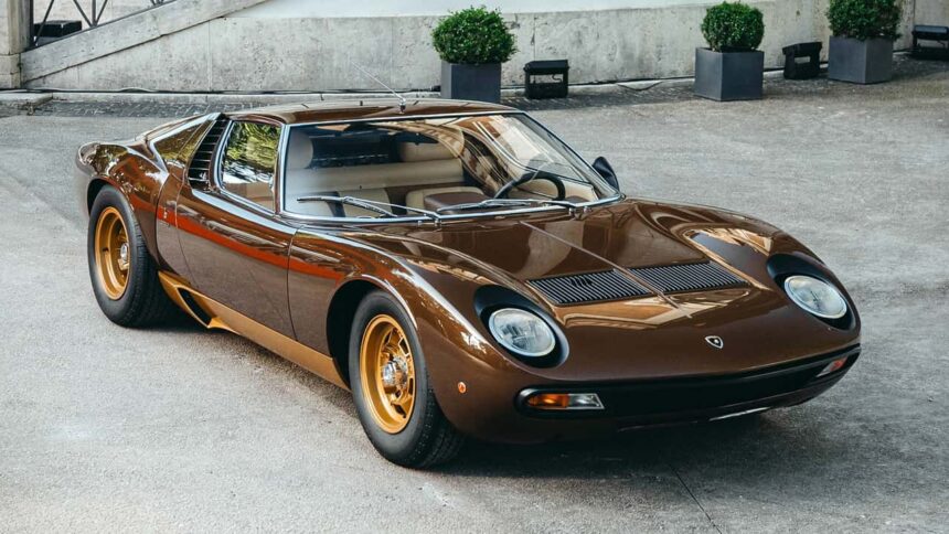 Lamborghini Perfectly Restored This Miura