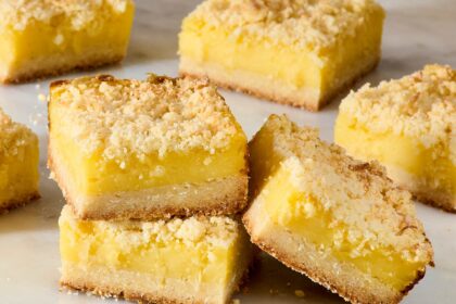Lemon Coconut Crumble Bars Are the Tropical Twist on the Classic