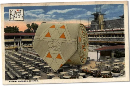 These Frank Lloyd Wright-inspired ties are based on a legendary building demolished a century ago