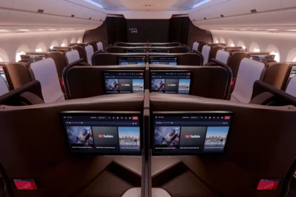 Delta’s swanky new suite is designed for side sleepers