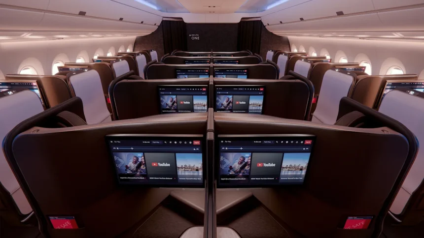 Delta’s swanky new suite is designed for side sleepers