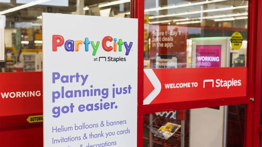 700 Staples stores are bringing back Party City by opening shop-in-shops. Here’s the full list of locations in 34 states
