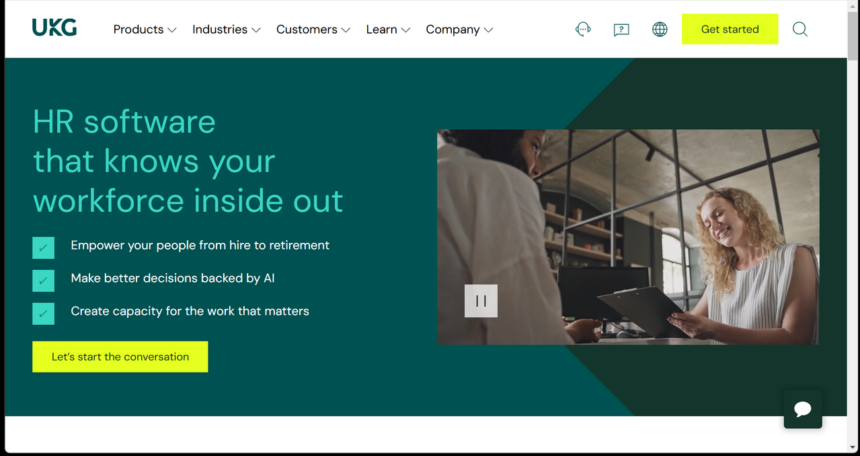 UKG Ready HR software review