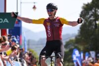 Itzulia Basque Country: Alex Aranburu blasts ahead of Tobias Halland Johannessen on final uphill section for stage 4 win