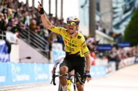Wout van Aert outsprints Tadej Pogačar in velodrome to win epic 2026 edition of Paris-Roubaix