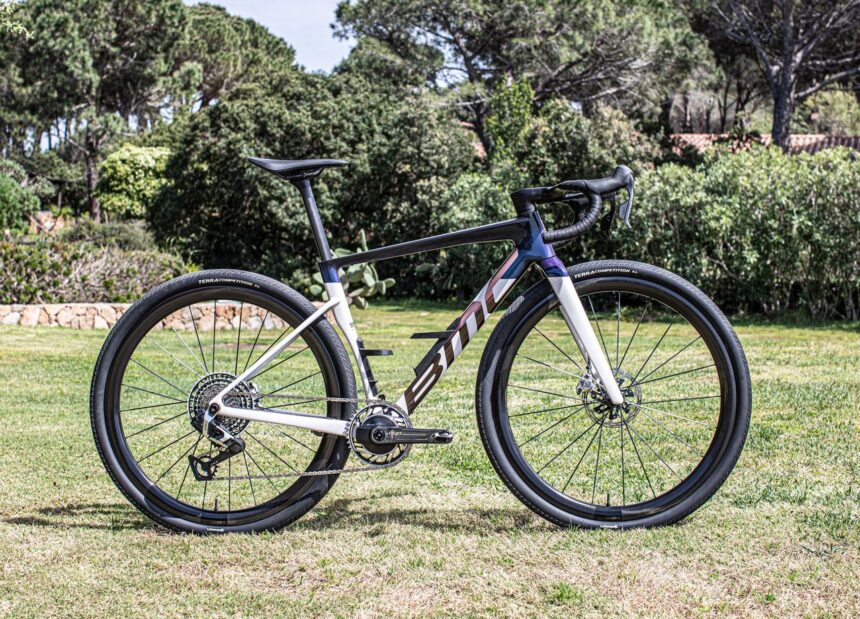 BMC throws the kitchen sink at the all-new Kaius gravel bike, with clearance for up to 52mm tyres