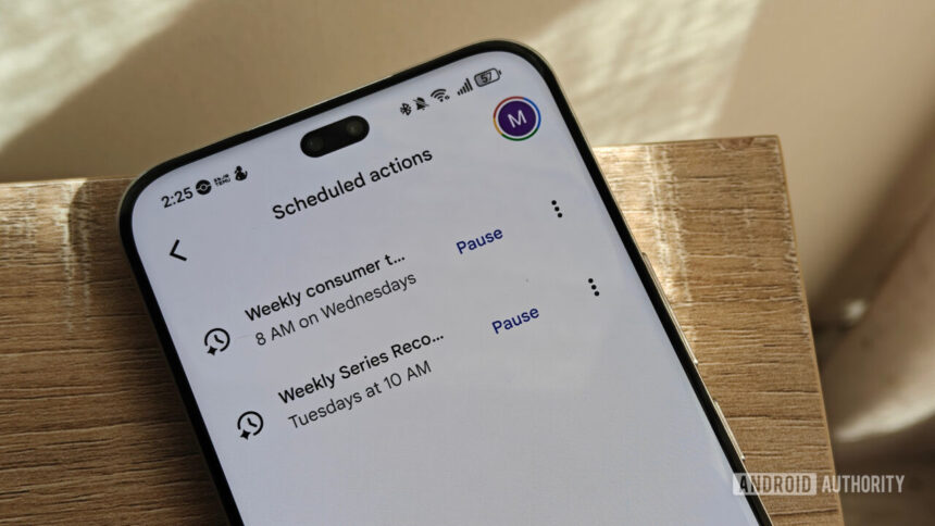 I didn’t know how much I needed Gemini’s scheduled actions until I tried them