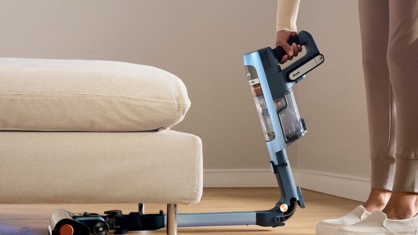 SharkNinja’s New 9 Vacuum Flexes Under Furniture and Can Auto-Empty