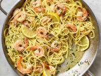 The Most Delicious Buttery Shrimp Pasta (Better Than Olive Garden)