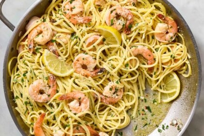 The Most Delicious Buttery Shrimp Pasta (Better Than Olive Garden)
