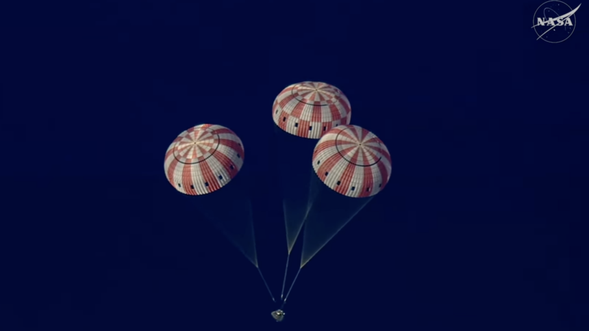 Splashdown! Artemis II crew return safely to Earth