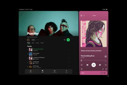 Spotify now looks a lot better on tablets and foldable phones