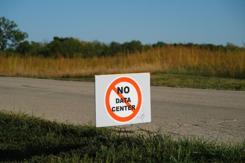 This town took swift action after its leaders approved a  billion data center