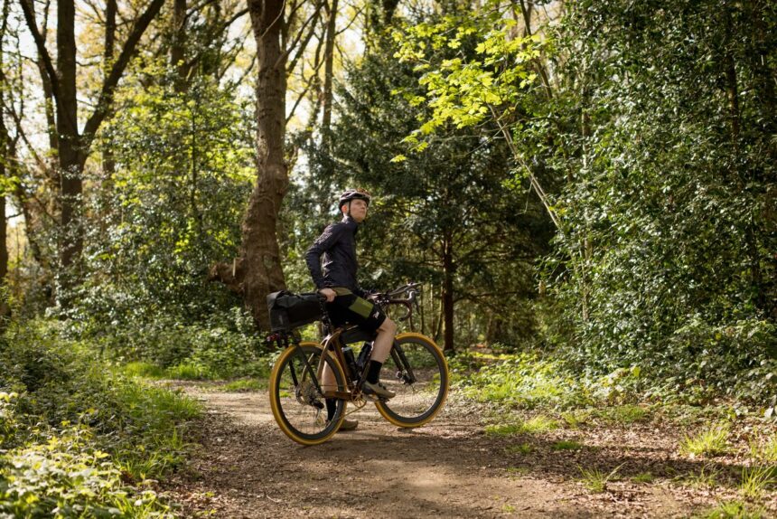 ‘My strategy is just to see how it goes’ – meet the man cycling around the world on a bike made of wood