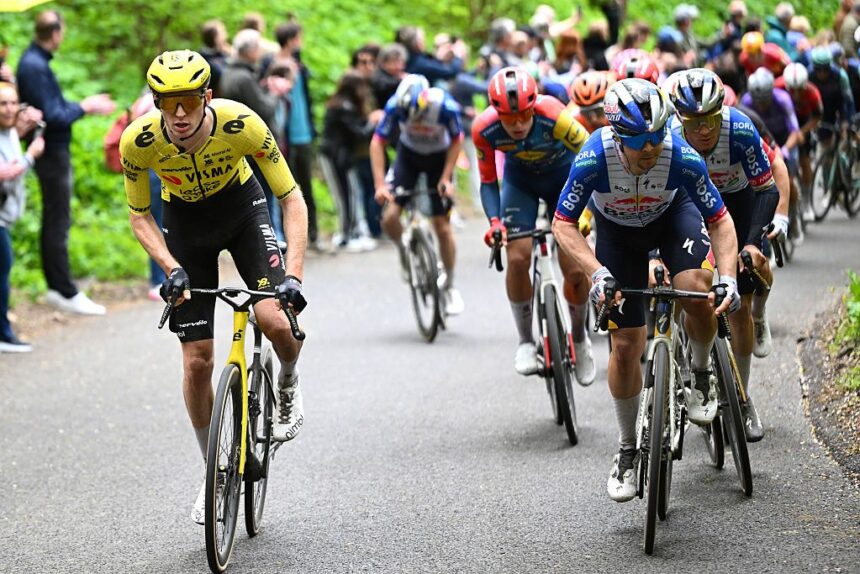 ‘That’s extremely disappointing’ – Matteo Jorgenson out of Ardennes Classics after fracturing collarbone at Amstel Gold Race