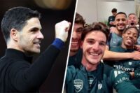 Mikel Arteta’s private WhatsApp and swimming pool party: Inside Arsenal’s title celebrations