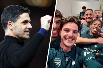 Mikel Arteta’s private WhatsApp and swimming pool party: Inside Arsenal’s title celebrations