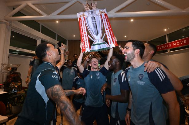 Arsenal confirm trophy parade details after Gunners win Premier League title